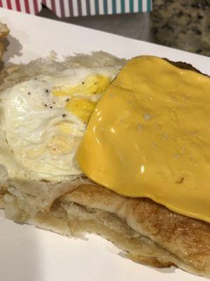 Sausage Patty Fried Egg & Cheese Croissant