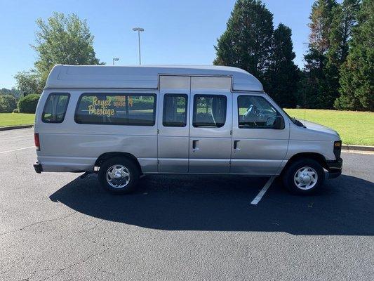 Full sized handicapped accessible van