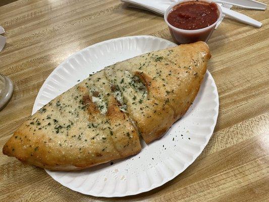 Calzone.  Yummy