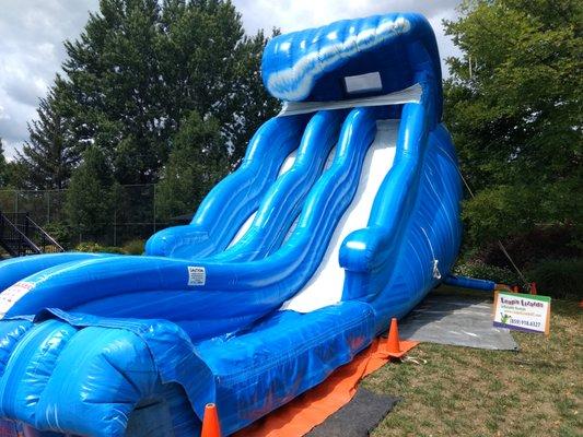 Cool off this summer with our enormous, 25 foot tall Water Slide!