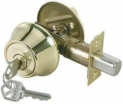 Re keying locks for your safety.