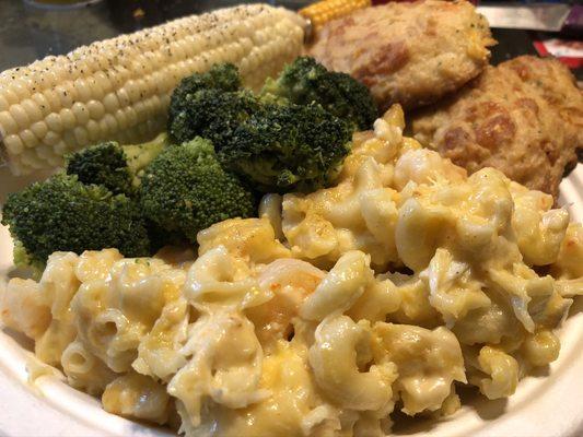 Macncheeze & Veggie platter