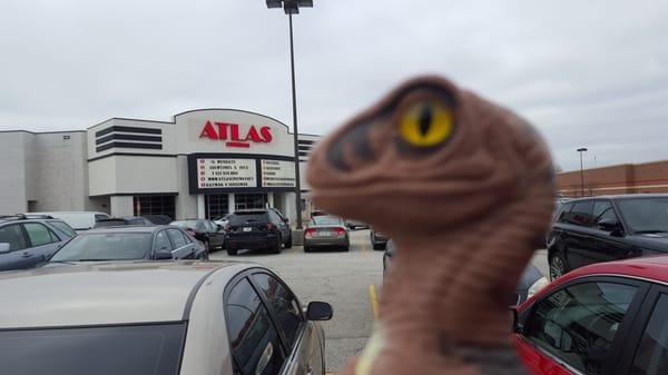 Bob the Raptor Says "I like watching movies."