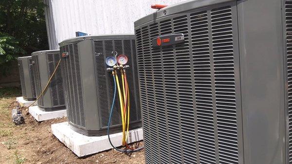 Trane Split System Install