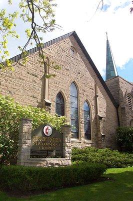 Front of Grace UMC, Lake Bluff