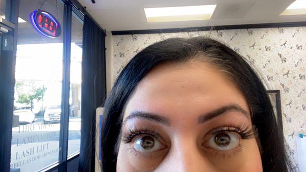 Eye brow threading