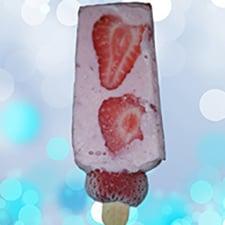 Paleta de fresa