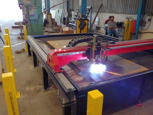 5 ft x 10 ft plasma cutter