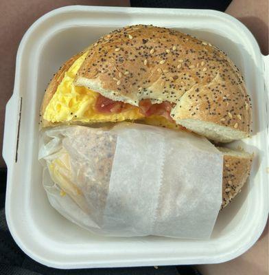 #2 egg sandwich