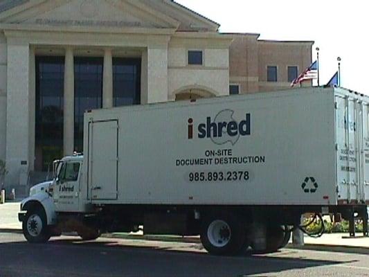 Document shredding at your home or office