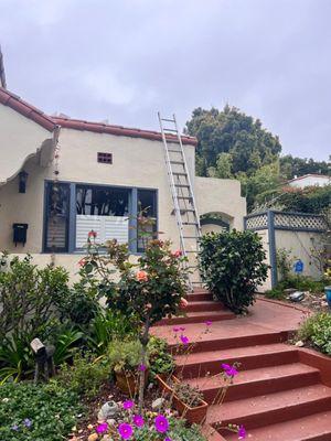 Tile roof installation