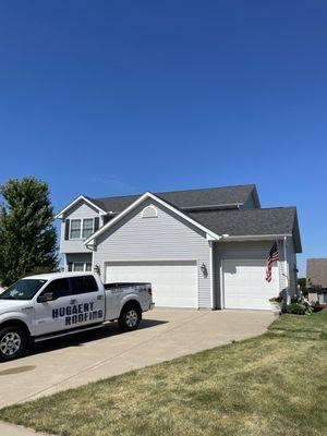 New roof after a recent hail storm