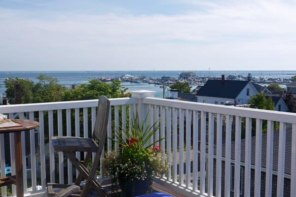 View from the semi-private deck of Room 7