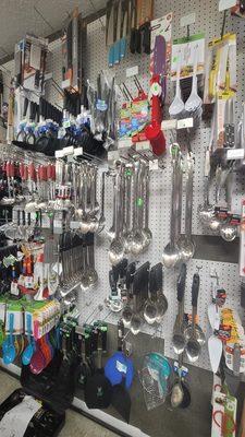 Serving and cooking utensils