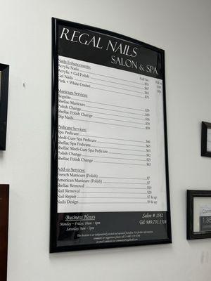 Regal Nails, Salon & Spa