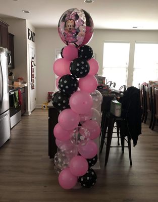 Minnie Mouse column