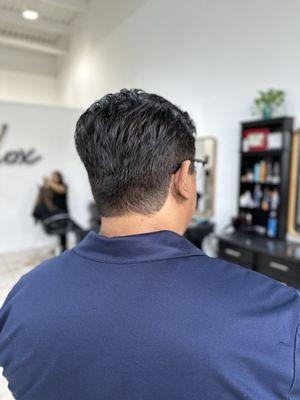 We also do Men's haircuts.