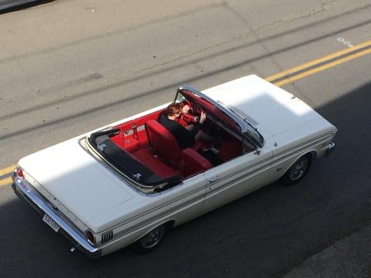 1964 Ford Falcon Futura Sports Convertible.  Cream Puff.