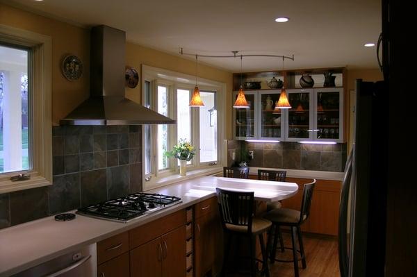 A custom kitchen remodel can give your home a fresh new look.