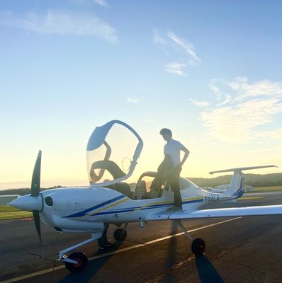 Yves' First Flight at Take Flight Aviation