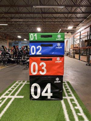 JusBFit Velcro plyo boxes