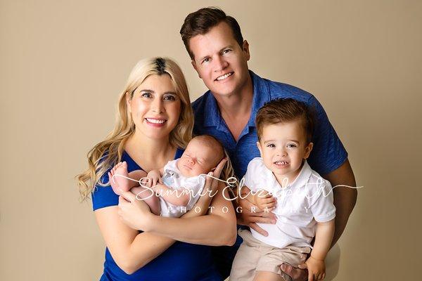 Newborn Family Photography Session