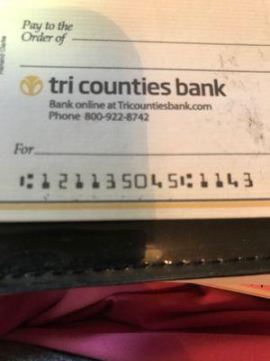 Tri Counties Bank