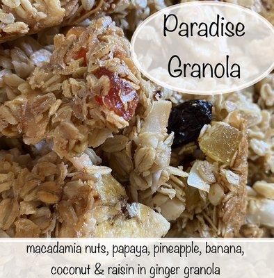 Small batch, scratch made Granola