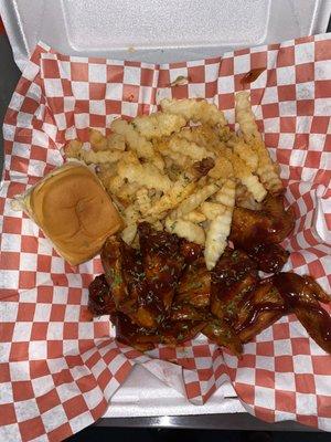 Wings and Fries