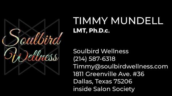 Timmy Mundell, Ph.D.c., LMT