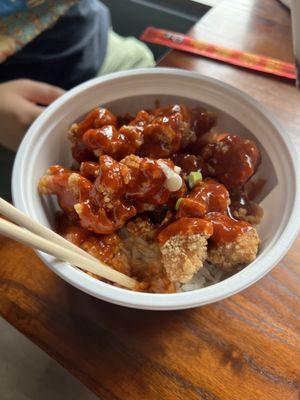 Gochujang Chicken Rice Bowl ($9.25)