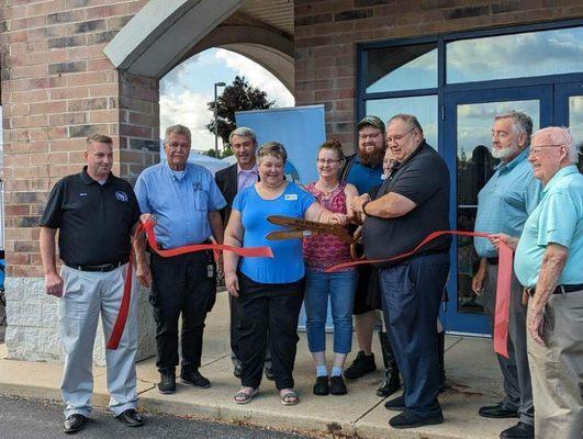 Ribbon cutting ceremony