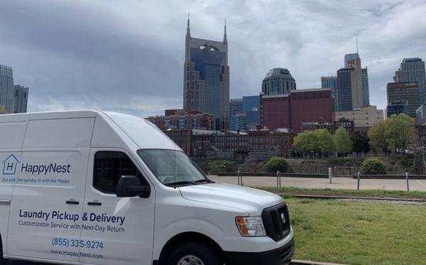 Laundry Service Truck