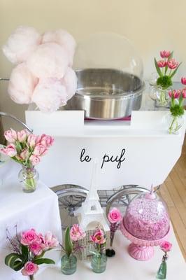 Le Puf -Organic Cotton Candy Cart