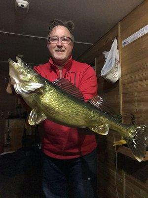 Walleye fishing