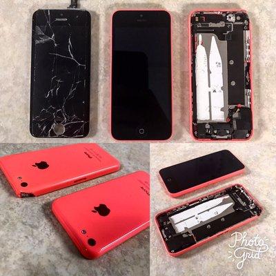 IPhone 5c screen & back housing replacement