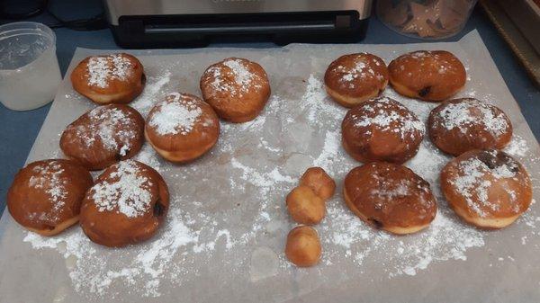 Homemade donuts every Thursday