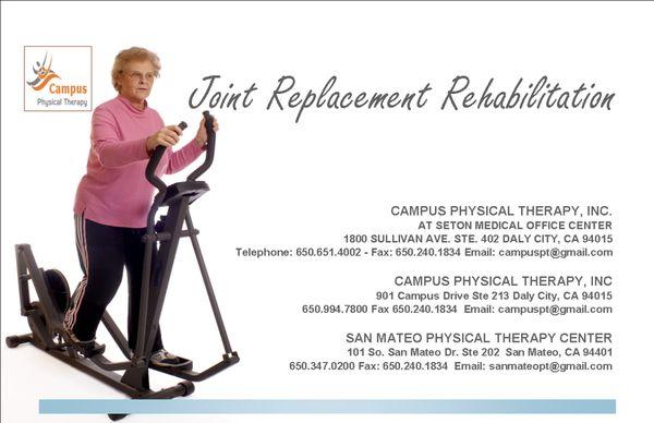 Joint Replacement Rehabilitation