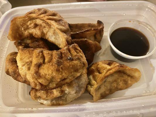 Pork fried dumplings