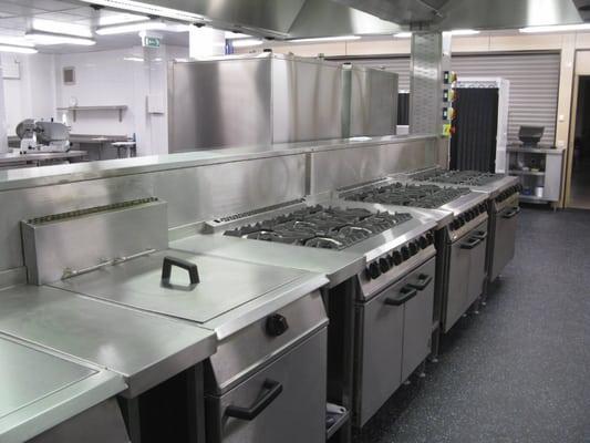 Clean Ovens, Ranges, Grills, Fryers, Hoods, and Stainless Steel.