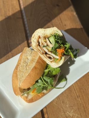 Grilled Chicken Bánh Mì.