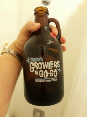 My expert advice. Buy 32 oz. Growler. Enjoy some in shower. You are welcome.