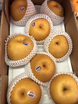 Korean pears!