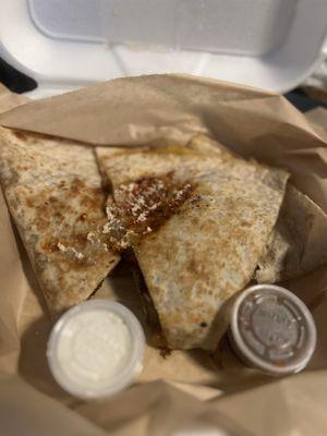 Steak quesadillas