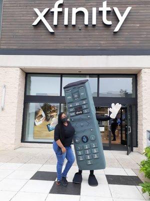 Remo was very entertaining and helped draw attention to the Xfinity store during lunch hour. #encorenationwide