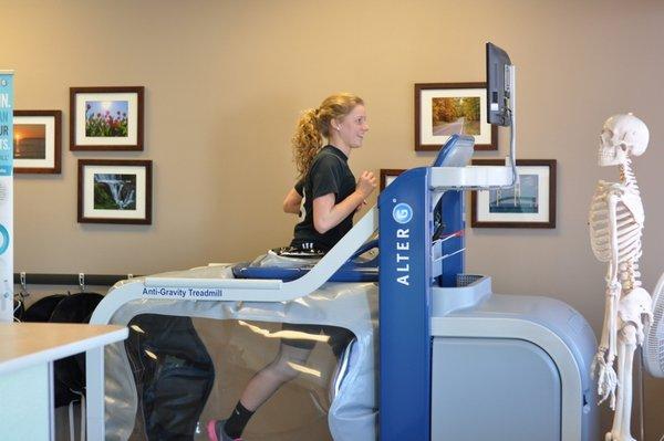 State of the Art - AlterG treadmill