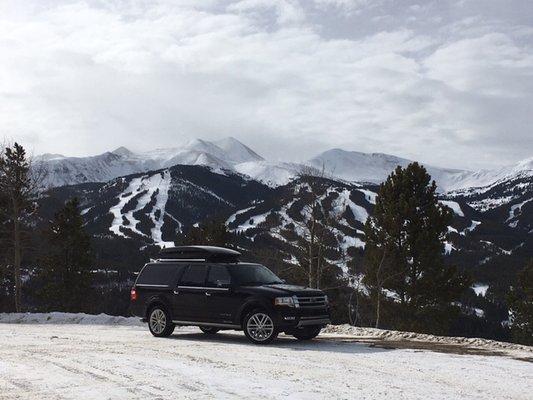 Breckenridge Private Car Service and transportation to and from Denver Airport and Colorado's Mountain Ski Resorts.