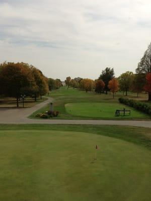 View of 1st tee