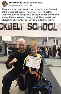 Kids belt promotions