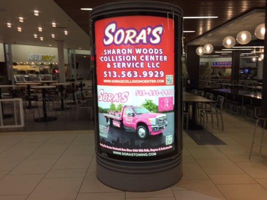 Check out our ad at the Kenwood Towne Center Mall!